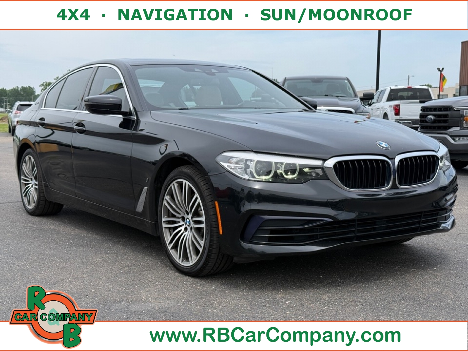 Black Sapphire Metallic 2019 BMW 5 Series 530e xDrive iPerformance Sedan AWD Sedan All-Wheel Drive 8-Speed Automatic