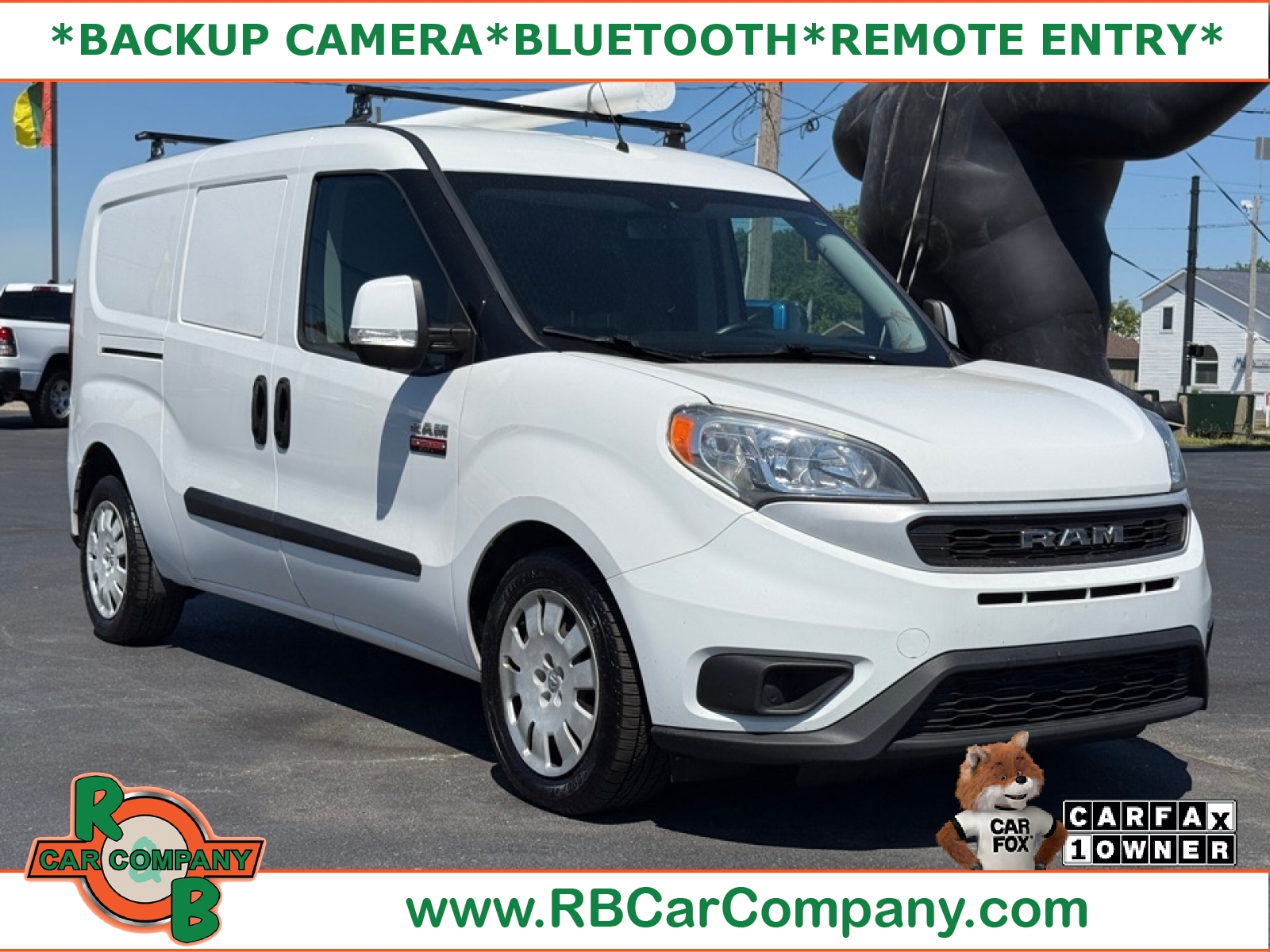 Bright White 2019 RAM ProMaster City Tradesman SLT Cargo Van FWD Van Front-Wheel Drive Automatic